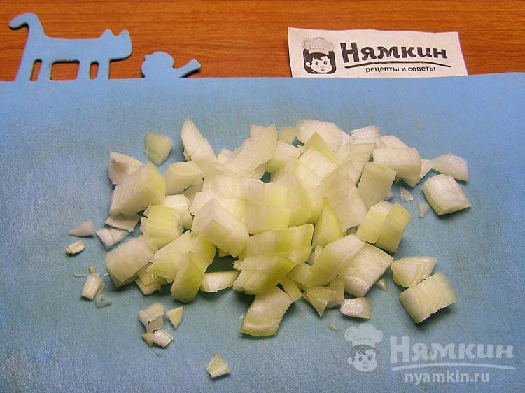 Постный рассольник с капустой и солёной черемшой - фото шаг 3