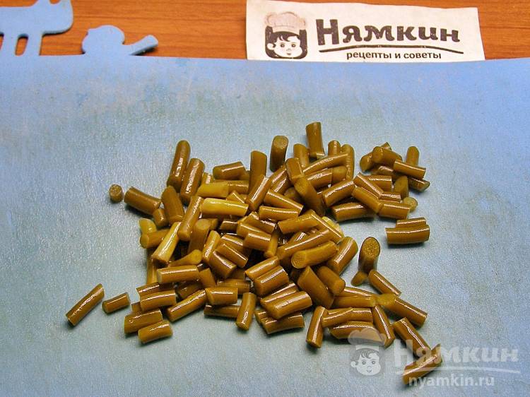 Постный рассольник с капустой и солёной черемшой - фото шаг 8