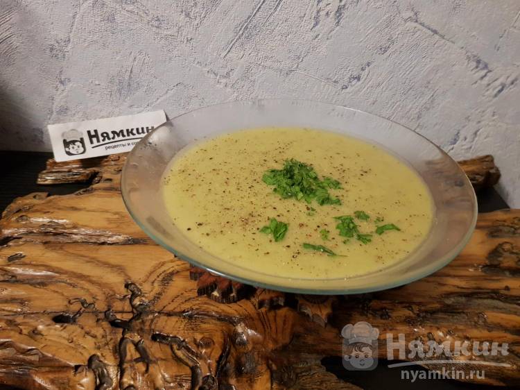 Постный суп-пюре из замороженных цветной капусты и брокколи - фото шаг 7