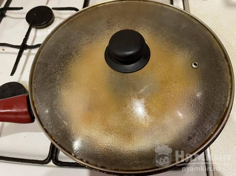 Подлива с мукой, томатной пастой и куриным филе для вторых блюд - фото шаг 9