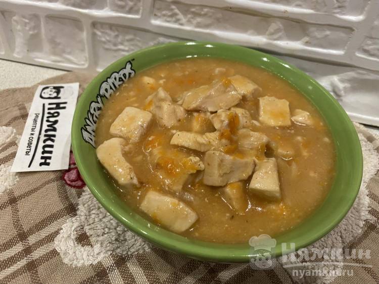 Подлива с мукой, томатной пастой и куриным филе для вторых блюд - фото шаг 16