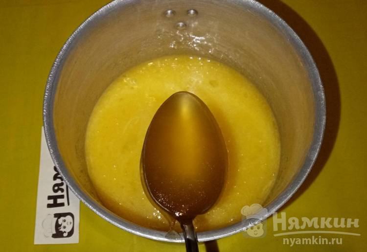 Тесто для Шифонового медовика в домашних условиях - фото шаг 4