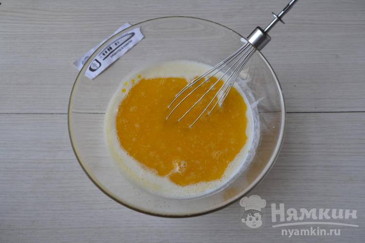 Вафли на кефире и сливочном масле в электровафельнице - фото шаг 3