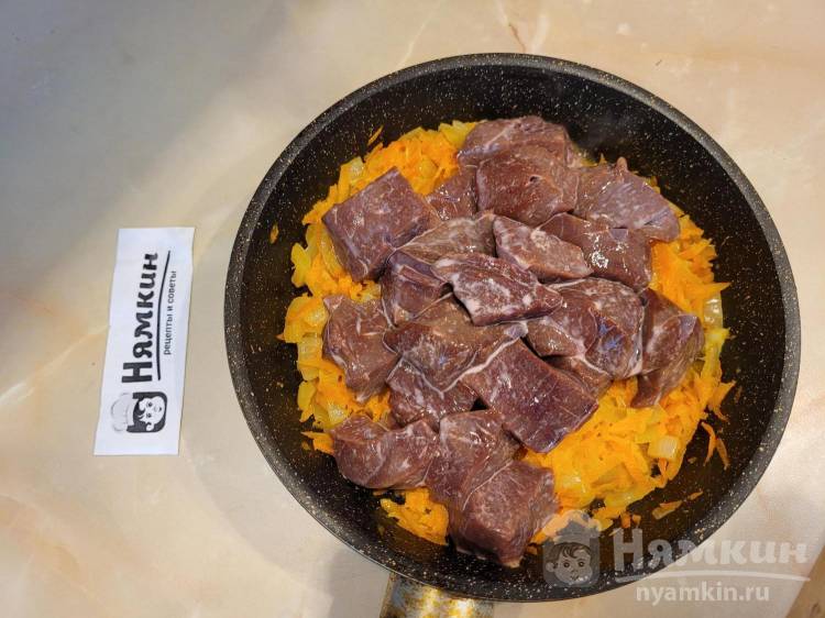 Паштет из говяжьей печени с морковью, луком и сливочным маслом в домашних условиях - фото шаг 6