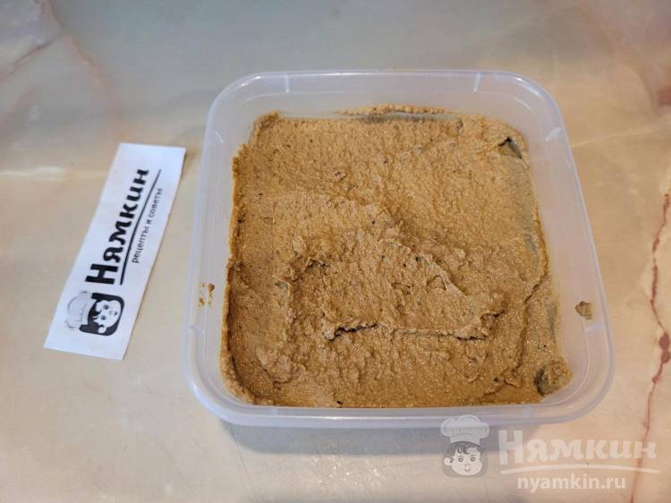 Паштет из говяжьей печени с морковью, луком и сливочным маслом в домашних условиях - фото шаг 9