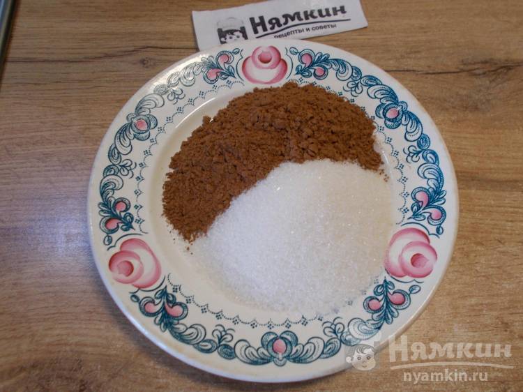 Шоколадная колбаса из печенья и какао в домашних условиях - фото шаг 5