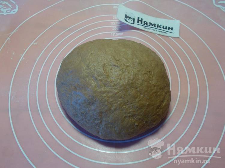 Шоколадные пряники на кефире с белковой глазурью в духовке - фото шаг 4