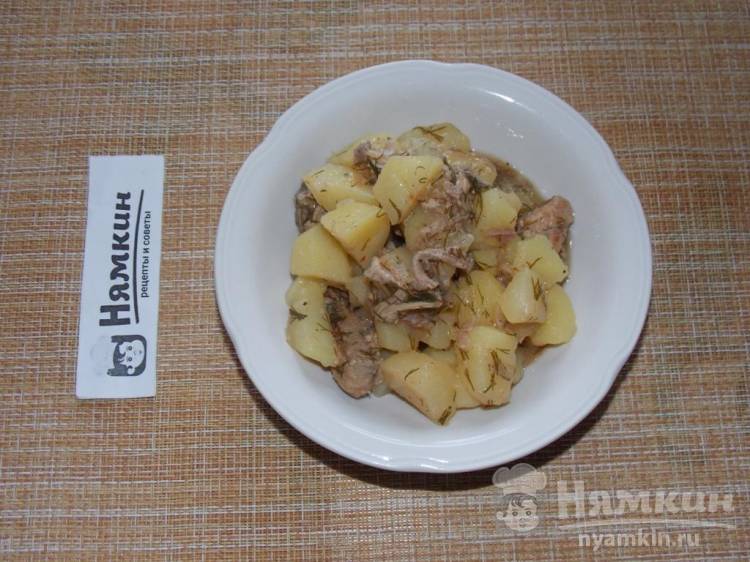 Свинина с картошкой в мультиварке — 8 рецептов приготовления