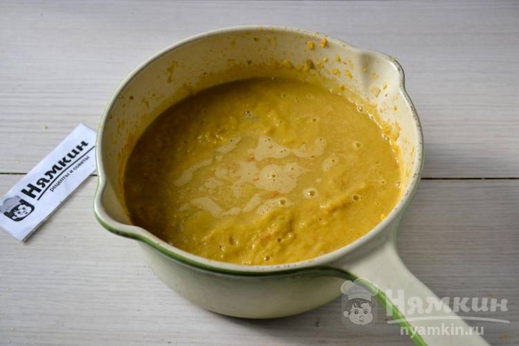 Суп-пюре из кабачков с овощами на курином бульоне - фото шаг 8