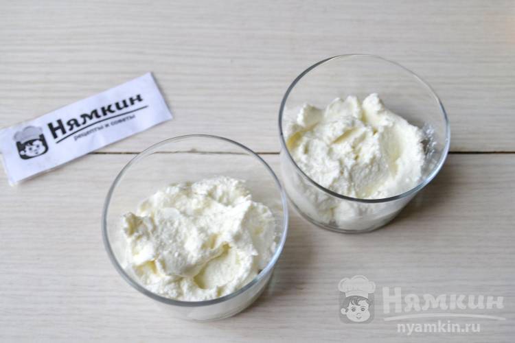 Быстрый десерт без выпечки из творога и крыжовника в стаканчиках - фото шаг 6