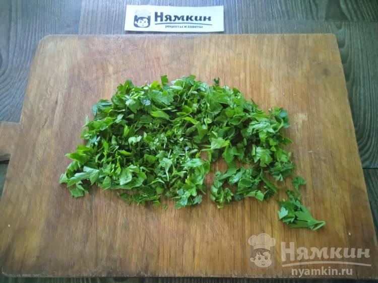 Постное рагу с кабачками, капустой и свежим зеленым горошком - фото шаг 8