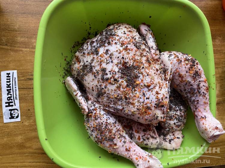 Курица в рукаве в духовке целиком – рецепт | Чудо-Повар