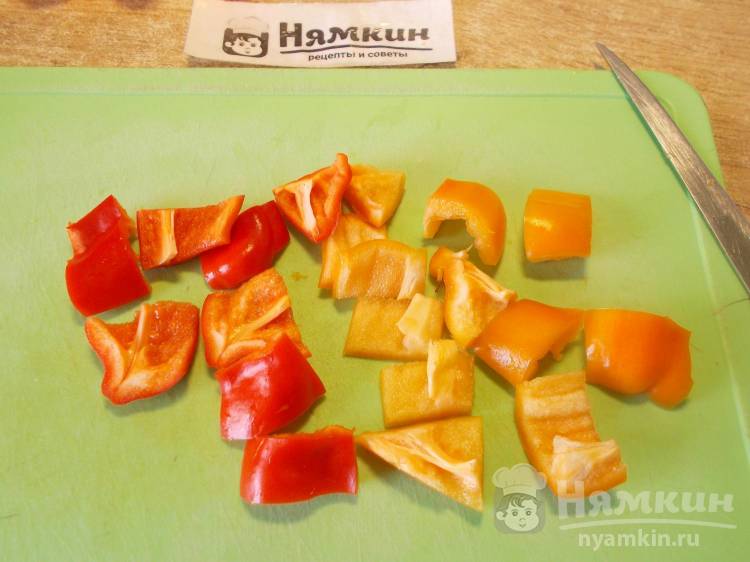 Замороженные болгарские перцы на зиму в домашних условиях - фото шаг 3