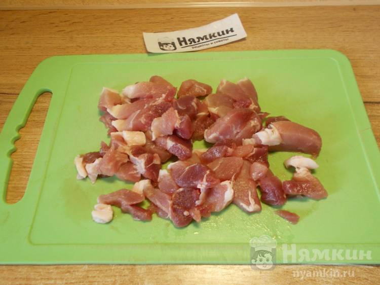 Рисовая каша в мультиварке из четырех видов риса с мясом, тыквой и овощами - фото шаг 1