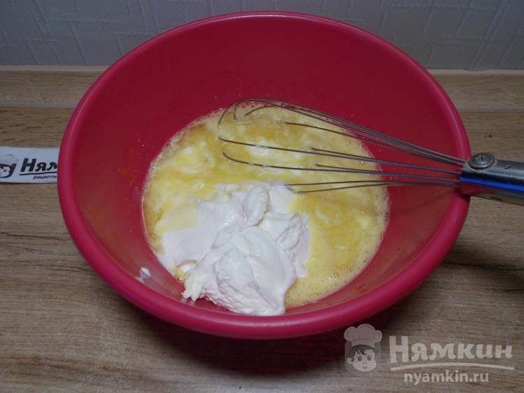 Венские вафли со сметаной и отрубями в электровафельнице - фото шаг 2