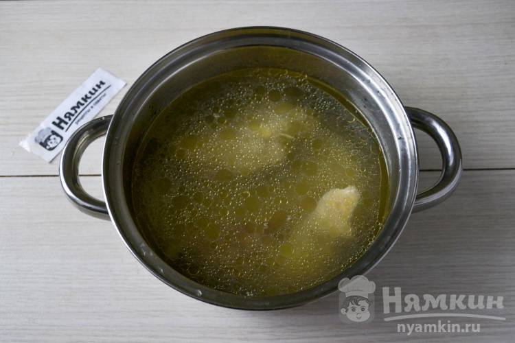 Куриный Суп с сырными Рулетиками | Пикабу