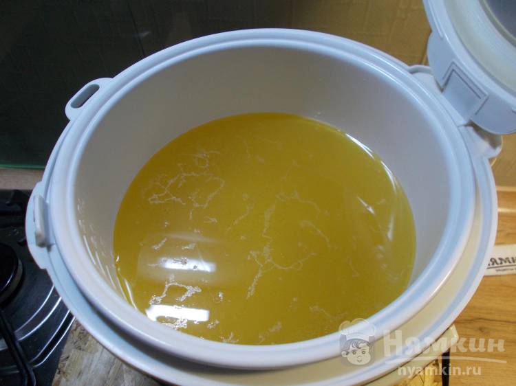 Гречневая каша в мультиварке на курином бульоне - фото шаг 2