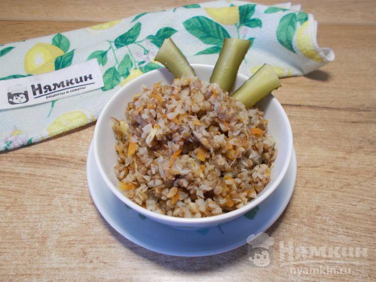 Гречневая каша в мультиварке на курином бульоне - фото шаг 8