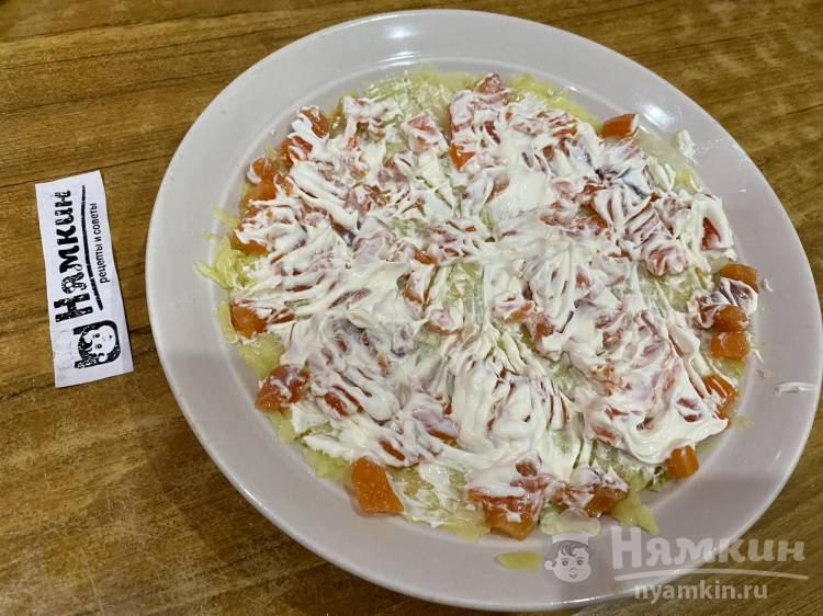 Салат с красной рыбой и помидорами - рецепт приготовления с фото от sauna-ernesto.ru
