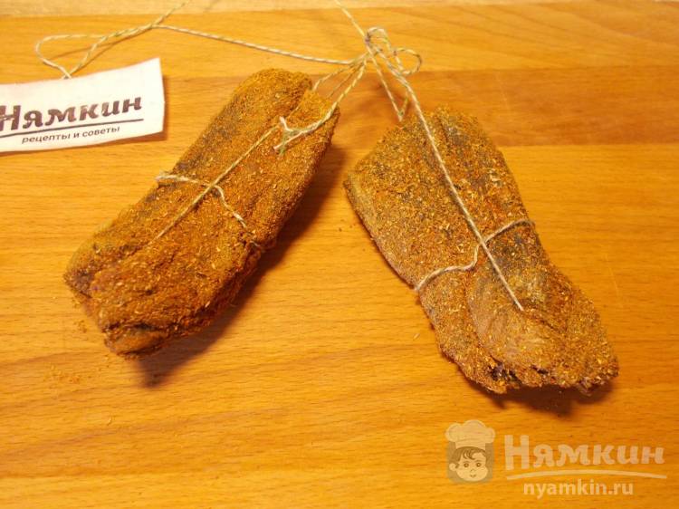 Классическая бастурма из говядины в домашних условиях - фото шаг 10