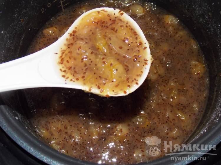 Варенье из крыжовника с маком в мультиварке - фото шаг 6