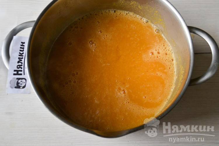 Напиток морковно-яблочный с сахаром и лимонной кислотой - фото шаг 6