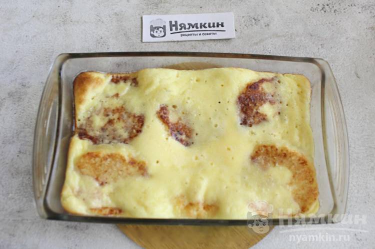 Кубанские сырники под сметанной заливкой в духовке - фото шаг 11