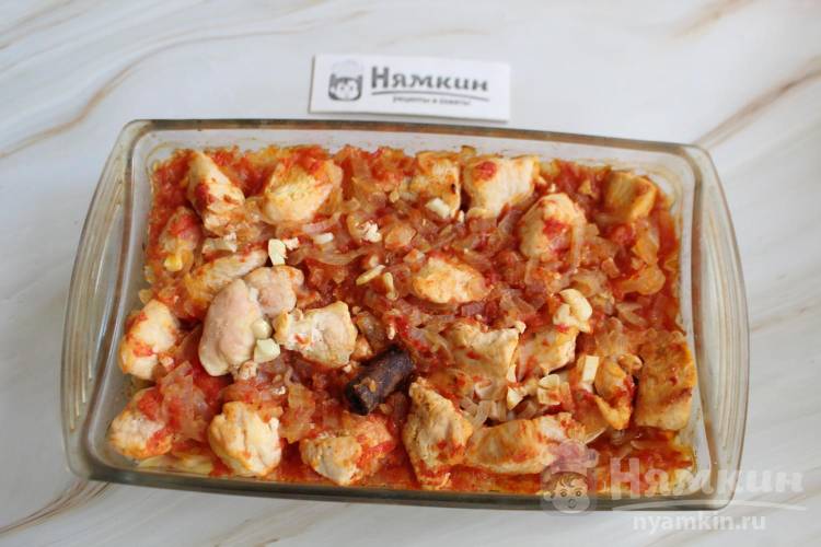 Паста орзо с куриной грудкой по-гречески Гюветси - фото шаг 8