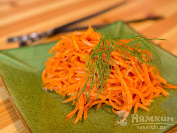 Вкусная морковка по-корейски