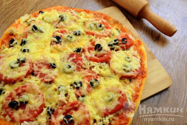 Пицца «Ассорти» в домашних условиях: рецепт с фото пошагово