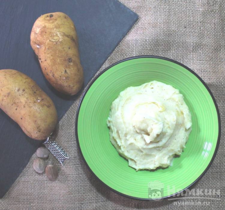 Картофельное пюре с маскарпоне и трюфельным маслом