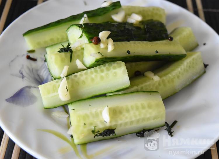 Битые огурцы — салат из огурцов по-китайски