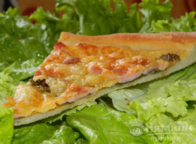 Домашняя пицца Цезарь