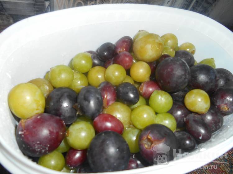 Заморозка винограда на зиму для компота