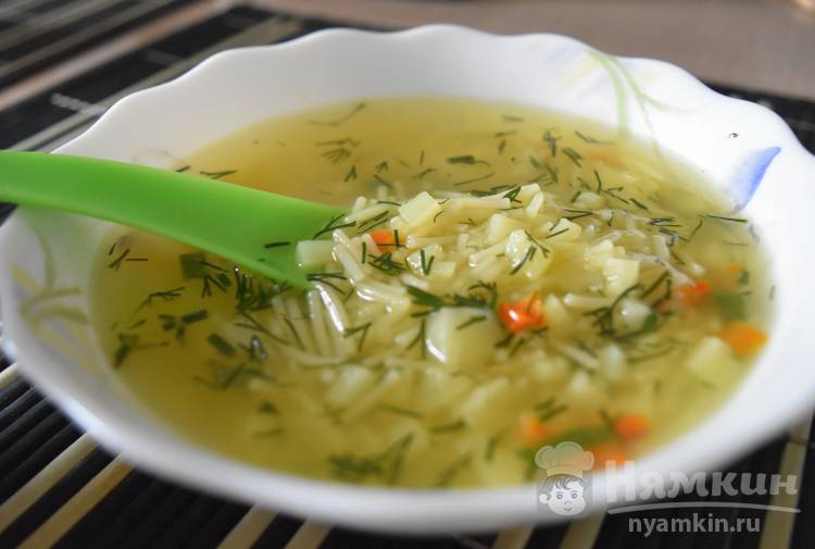 Суп-лапша - домашние рецепты с фото