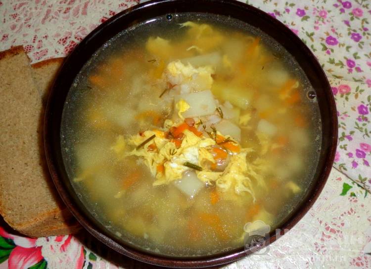 Гречневый суп с брокколи