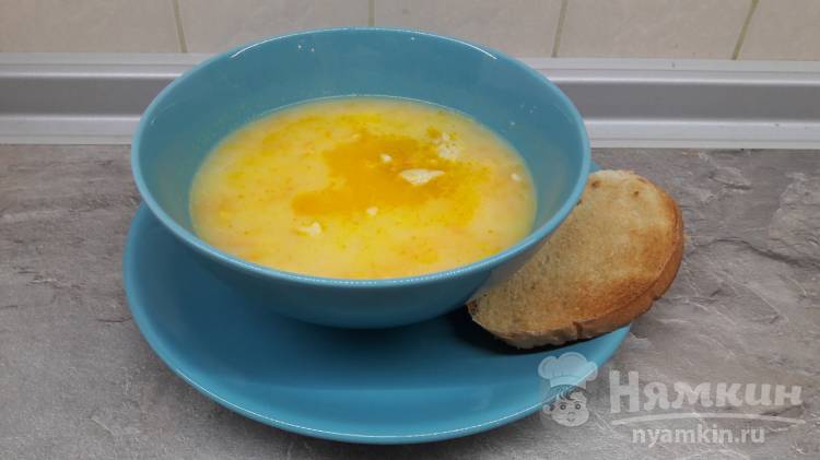 Сырный суп со свининой - 9 пошаговых фото в рецепте