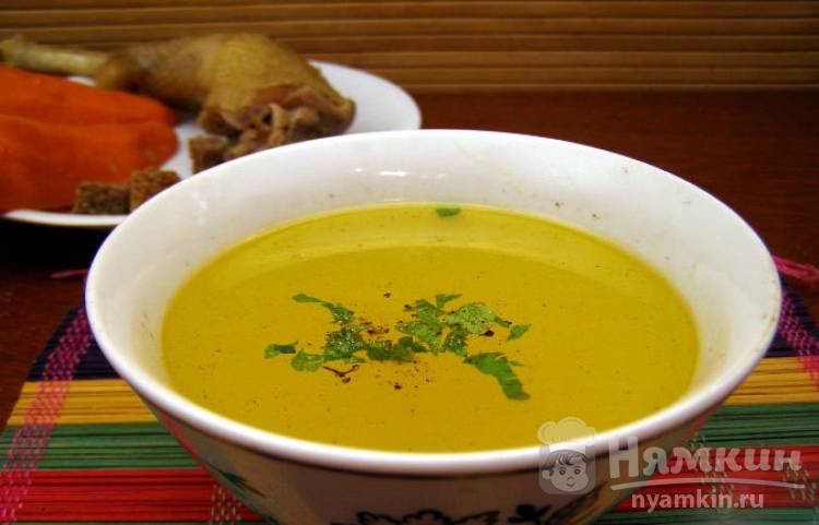 Вариант 2: Быстрый рецепт прозрачного куриного супа с вермишелью