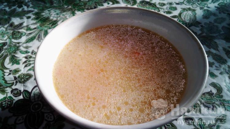 Диетический суп с пекинской капустой и плавленым сырком