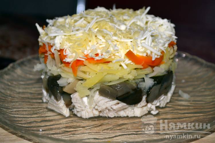 Салат «Русская красавица» — пошаговый рецепт с фото