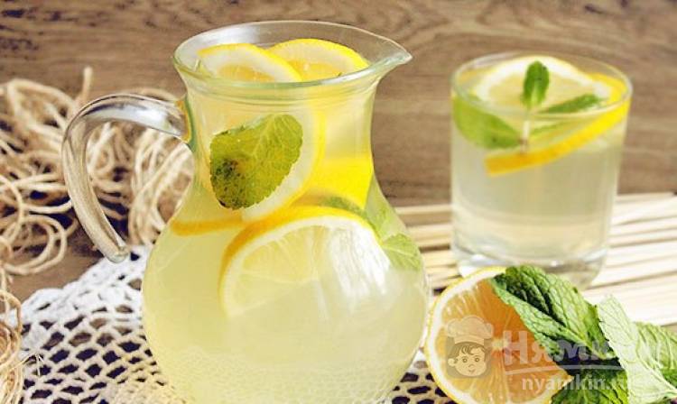 Классический лимонад с мятой
