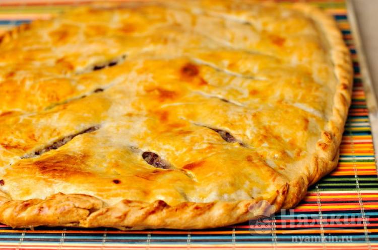 Пирог с мясом и картошкой по-татарски (по бабушкиному рецепту)
