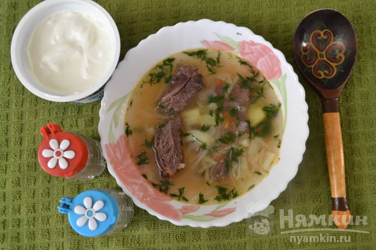 Суп с картофелем, капустой и грибами: рецепт с фото | Меню недели
