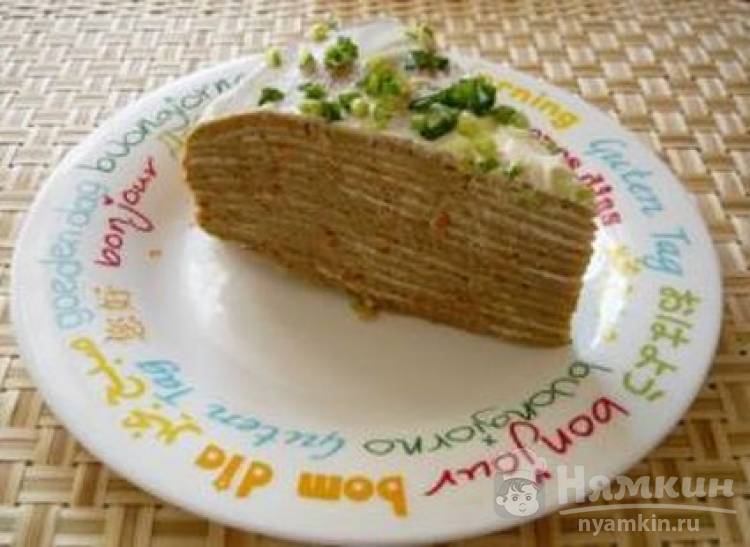 Торт Из Блинов Рецепт С Фото Пошагово