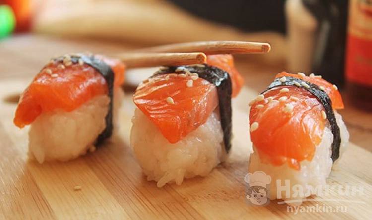 Простые японские суши