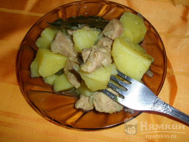 Свинина и картофель со специями