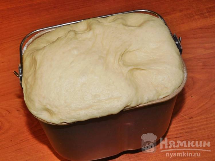 Ингредиенты для «Булочка сдобная в хлебопечке»:
