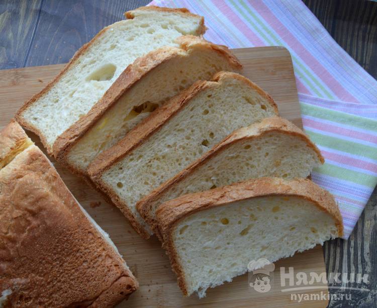 Яичный хлеб в хлебопечке