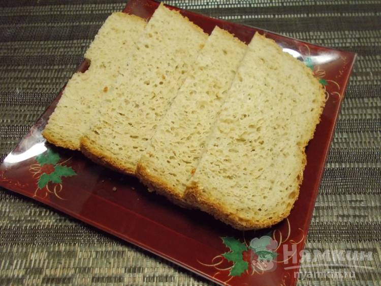 Домашний хлеб с геркулесом в хлебопечке