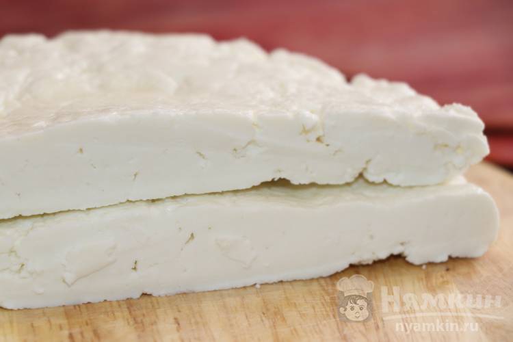 Домашний сыр  из молока с ферментом
